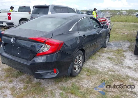 2016 Honda Civic Lx из США, поврежденный, VIN 19XFC2F53GE006599